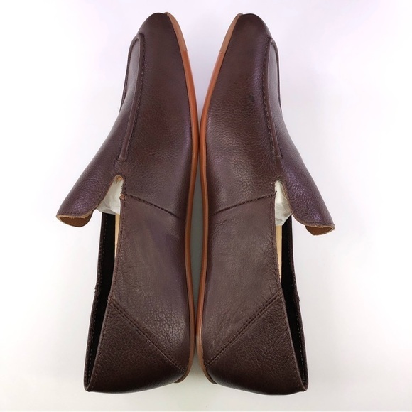 Men's The Men's Store Bloomingdale's Flat Last Push Down Loafer, 9, Brown - Picture 4 of 9